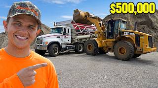 Operating a $500,000 Gravel Machine For The FIRST TIME
