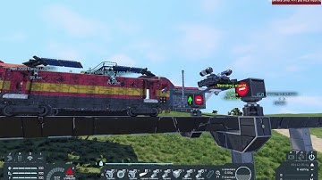 Space Engineers S1E45 Railroad switch sensor automatic system