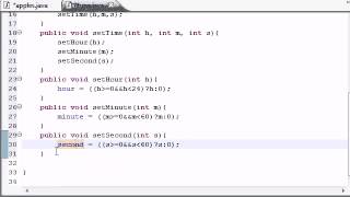 Java Programming Tutorial   40   Set and Get Methods