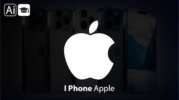 Adobe Illustrator Tutorial | How to draw the Apple Logo