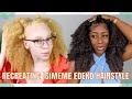 RECREATING ISIMEME EDEKO NATURAL HAIR HAIRSTYLE FT. MIELLE ORGANICS | Iyana LeShea