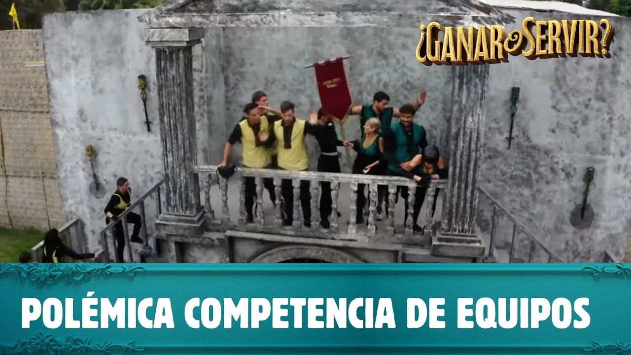 Polémica competencia de equipos ¿Quién fue el ganador?  | ¿Ganar o Servir? | Canal 13