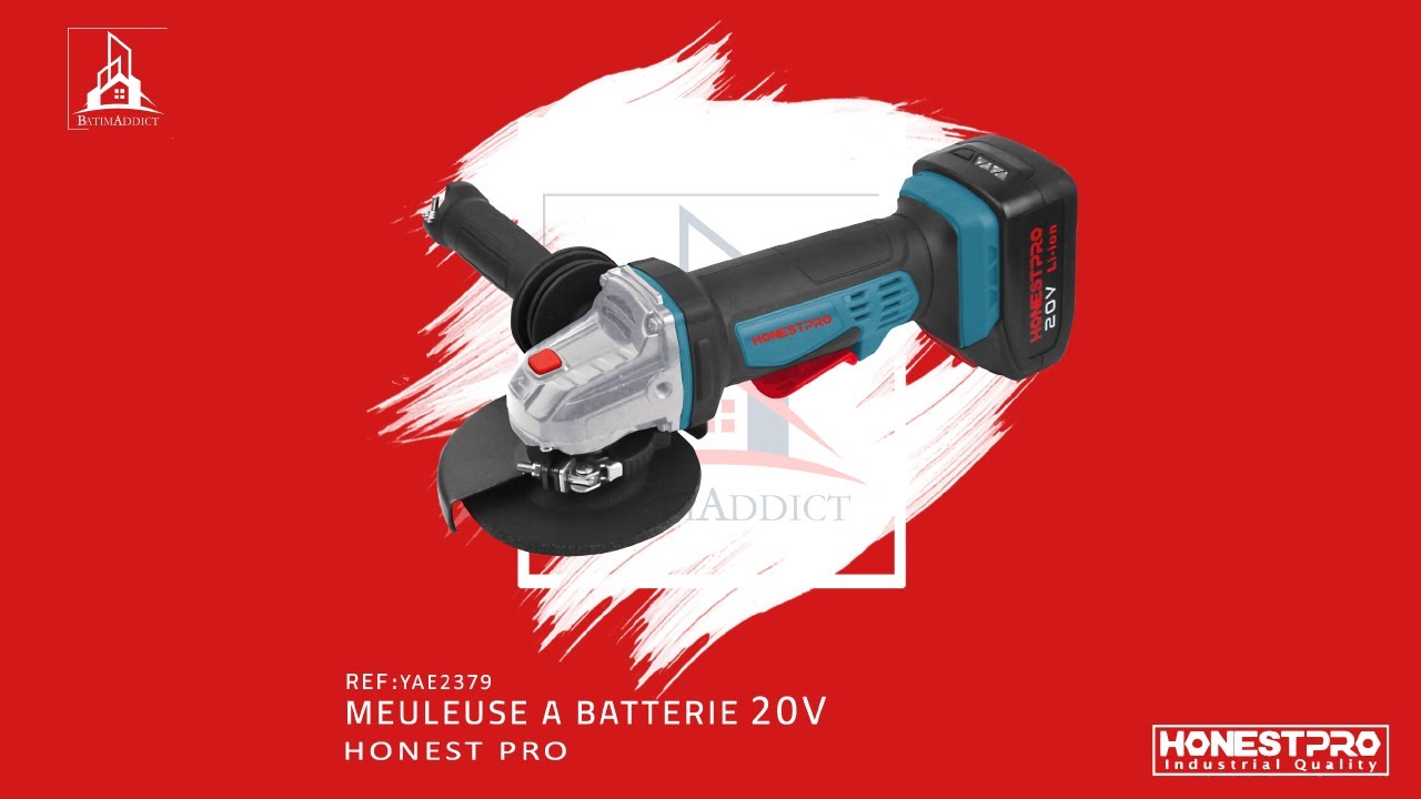 Meuleuse A Batterie 20v HONESTPRO