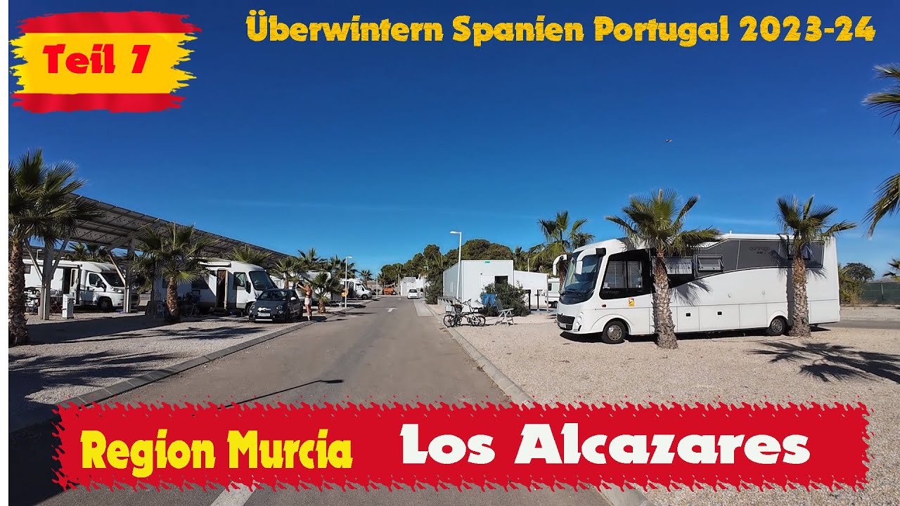 Teil 7 Überwintern in Spanien- Alcázares / La Manga del Mar Menor/ Mar Menor und echte Flamingos