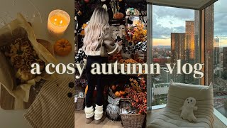 a cosy september vlog | autumn baking, a trip to the farmshop & hauls