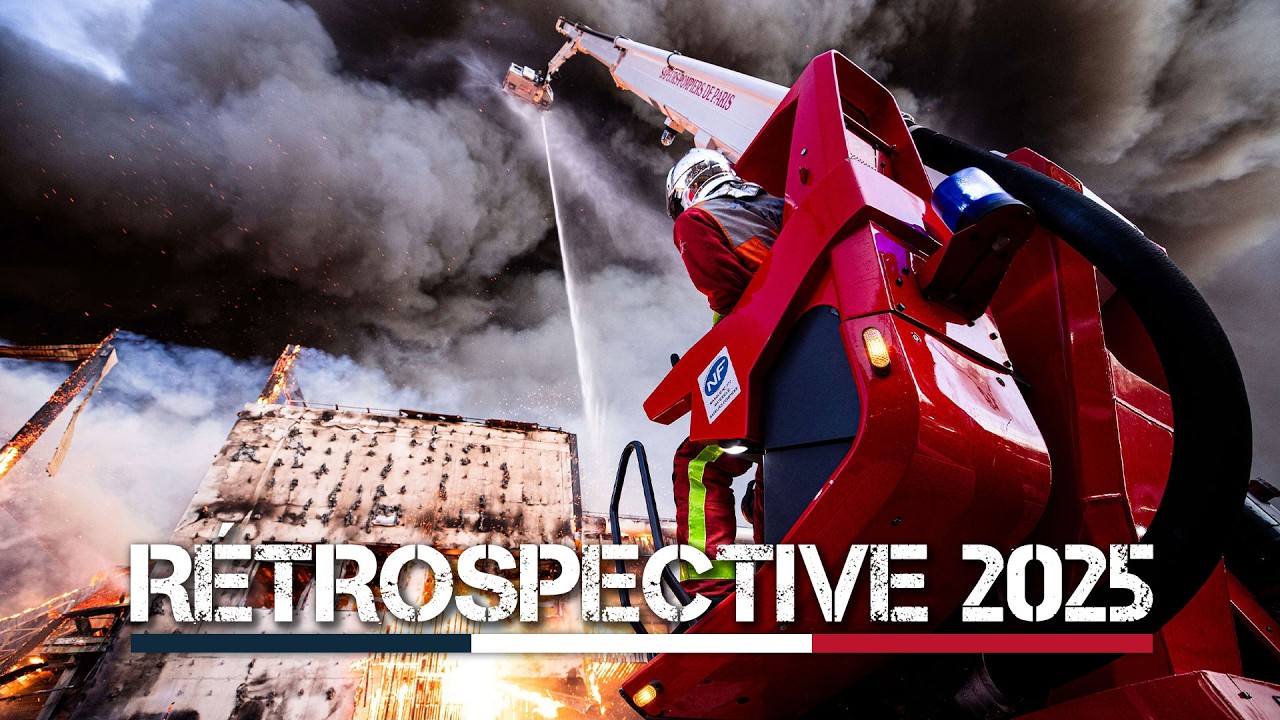 Rétrospective des pompiers de Paris 2025