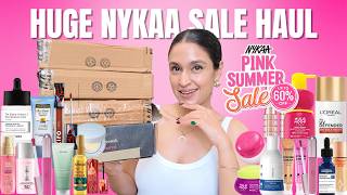 HUGE Nykaa Pink Summer Sale Haul | Makeup, Skincare, Haircare | Chetali Chadha
