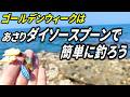 ファミリーフィッシング あさりダイソースプーンで魚を釣ろう