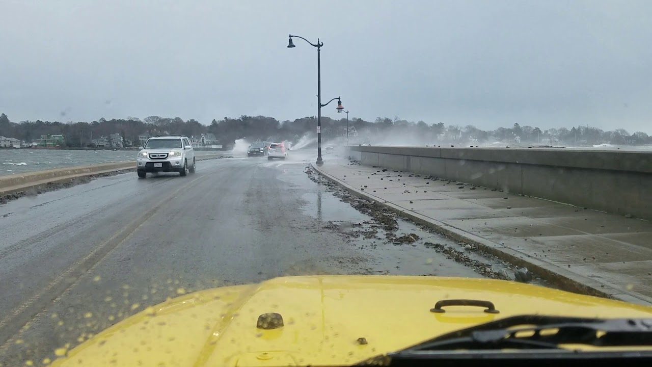 Marblehead Neck causeway YouTube
