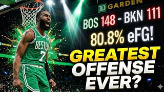 The Stats Don't Look REAL! Celtics Demolish Nets in Boston 🤯☘️