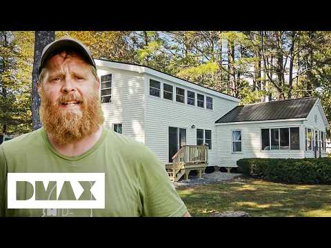 Turning A Damaged Cabin Into A Lakeside Dream Home | Maine Cabin Masters