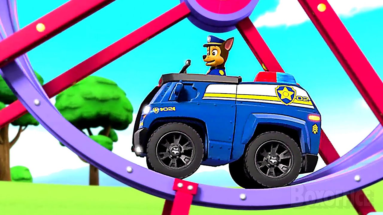 Chase does CRAZY Tricks with his TRUCK! | PAW Patrol Best Moments 🌀 4K