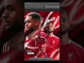 Dynamic Cody Gakpo "Red Energy" Tribute Poster