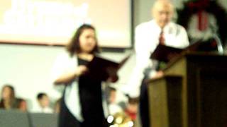 Christmas Program 2011 "The Christmas Story in Song"