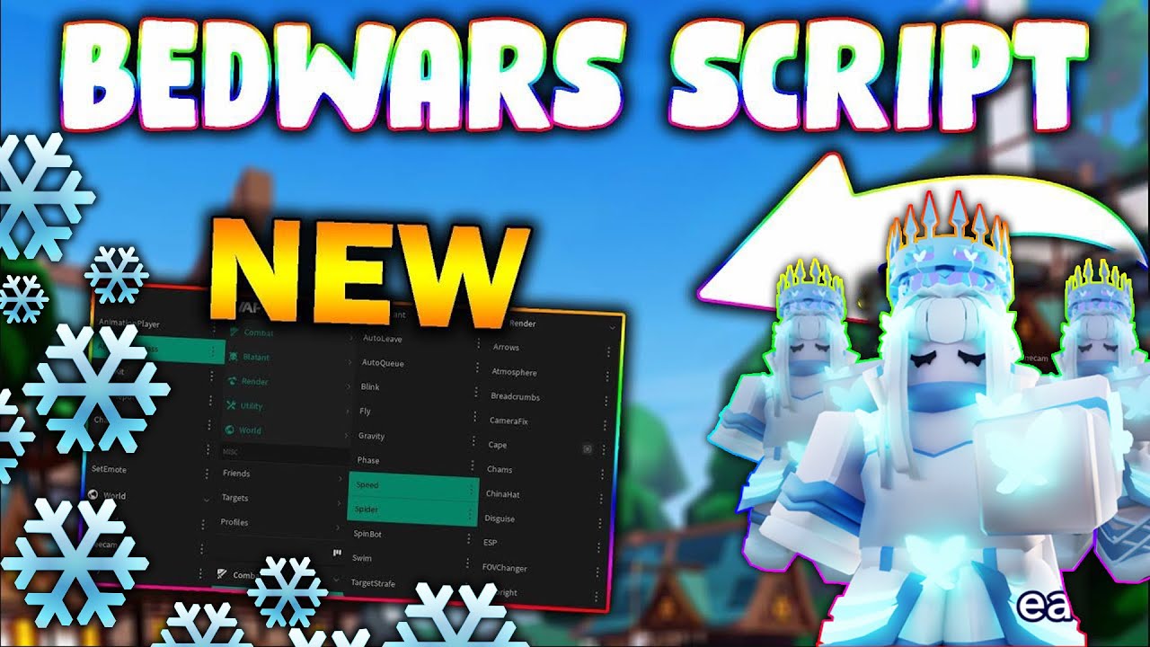 UPDATED* BedWars Script (PASTEBIN 2023) (KILLAURA, BOW AIMBOT, AUTOCLICKER,  ANTI VOID and more) 