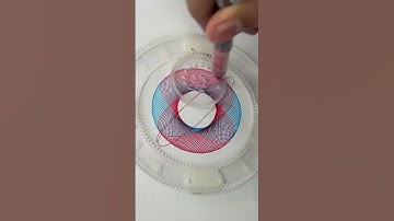 The Most Hypnotic Spiral You’ll See Today | Relaxing ASMR Art. #art #spirograph #shorts #2024 #usa
