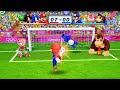 Mario &amp; Sonic at the London 2012 Olympic Games Football - Team Mario, Shadow, Sonic, Yoshi