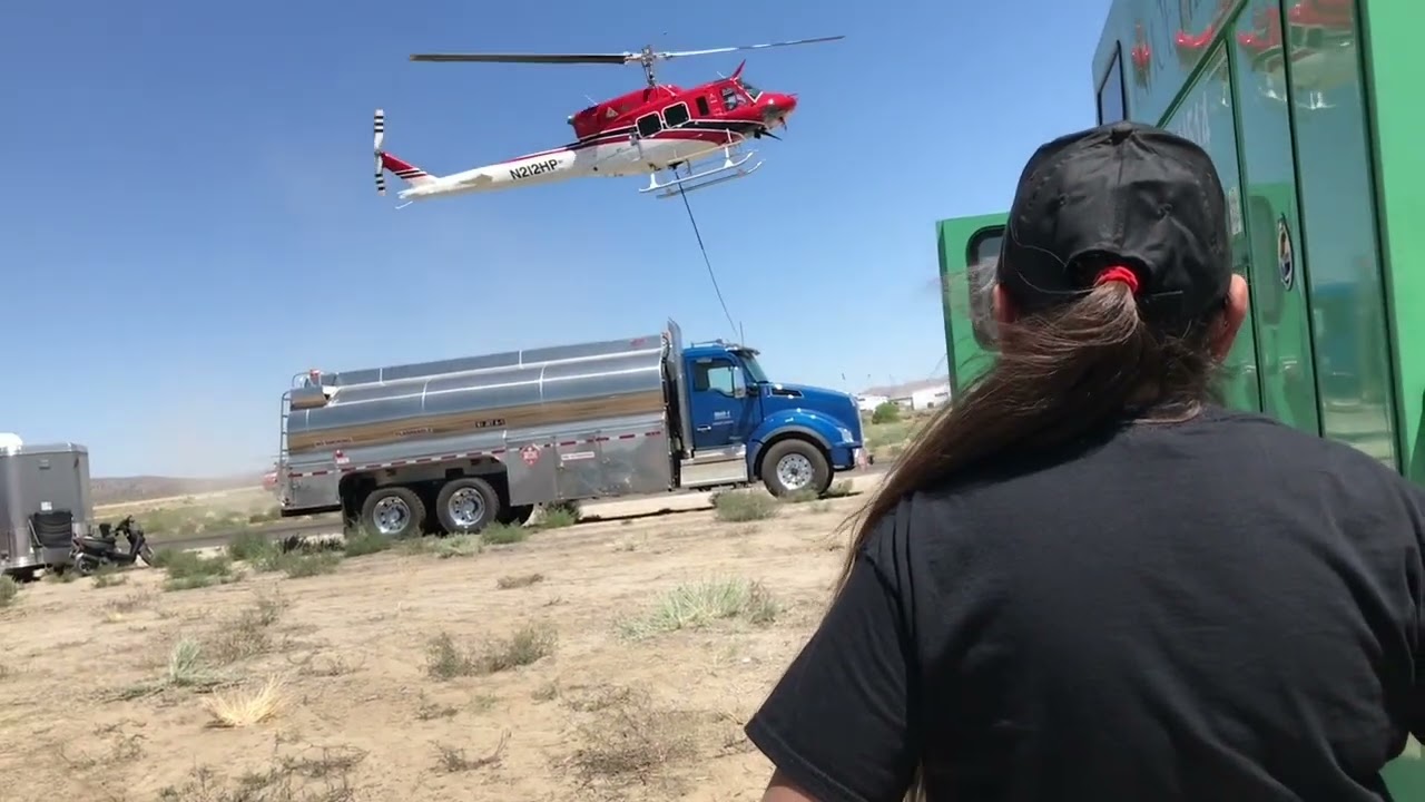 At work with Tahoe Helitac Team