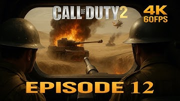 COD 2 | Crusader Charge – Desert Rats’ Counterattack in Libya  | #COD2 #WWII #60FPS