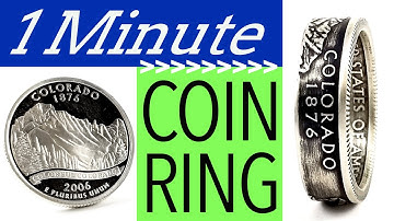 Making a Silver State Quarter Ring - FAST version!
