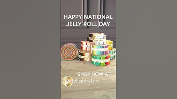 Happy National Sew A Jelly Roll Day!