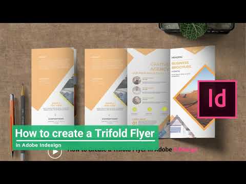 Cara membuat trifold Flyer di Adobe InDesign