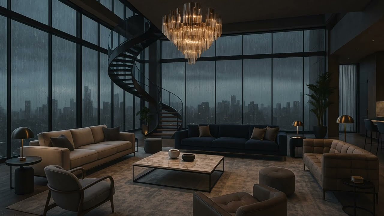 View of Elevated Living: Decoding the Secrets of Penthouse Interior Design