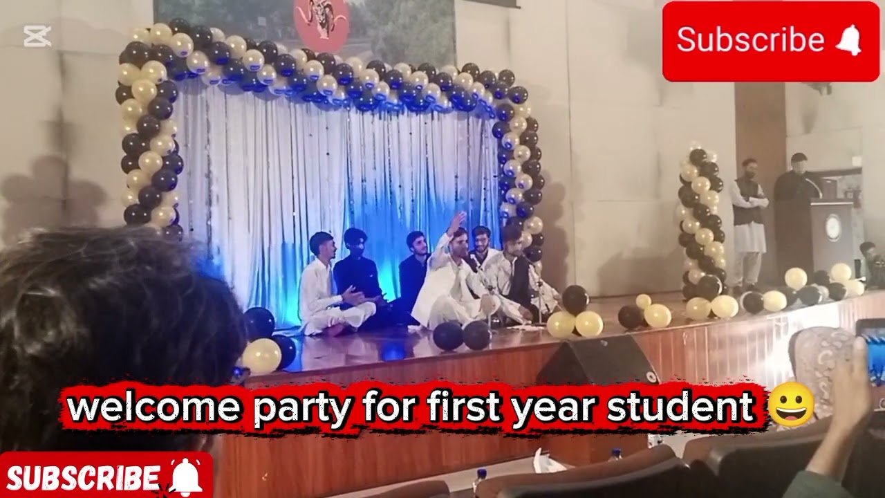 Welcome party for first year student 😀 in ctti college Islamabad 
