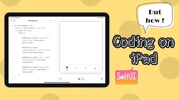 Coding on iPad Air (2020) - SwiftUI