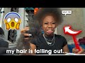 My hair is falling out… I lied to you 😢😱