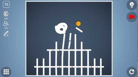 Check out how I solved level 15 in Brain It On! #BrainItOn