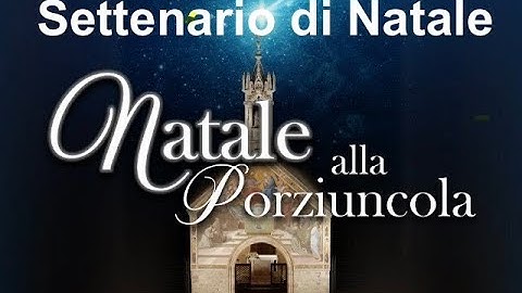 Oggi 22 dicembre 2025 . Settenario di Natale. Tema: Salvezza. Presiede fra Simone Lunedei OFM 6/7