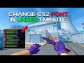Custom Font In CS2 (2026) | Counter Strike 2 Tutorial