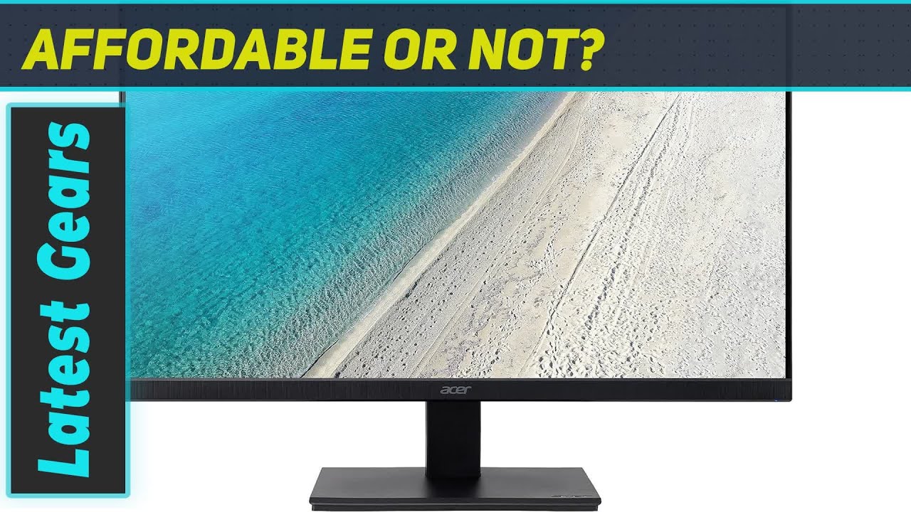 Acer V247Y 23.8 Full HD LED LCD Monitor Review - YouTube