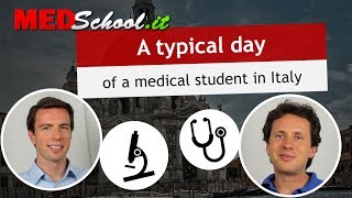 What is a typical day like? - English Med Schools in Italy with Erik Campano and Alex O.