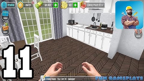 House Flipper: Home Design - Gameplay Walkthrough part 11 (Android/iOS)
