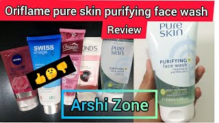 Oriflame Best Face Wash | Oriflame Pure Skin Purifying Face Wash Review Complete | Nf World Official