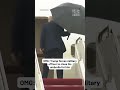 OMG: Trump forces military officer to close his umbrella for him