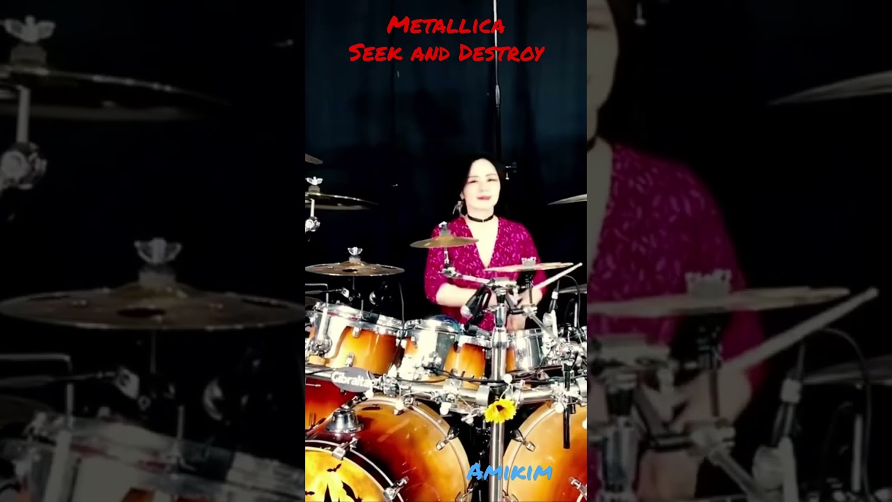 @metallica - #seekanddestroy #drumcover #amikim #artisanturkcymbals