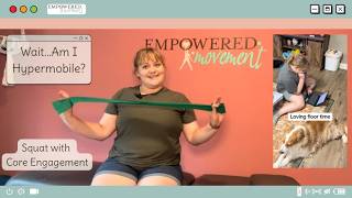 Squat with Core Engagement | Wait...Am I Hypermobile?