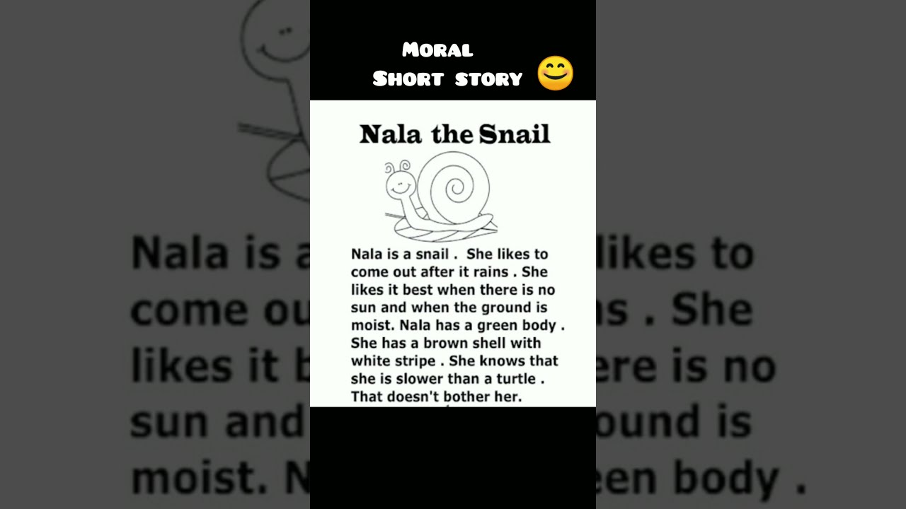 Nala The Snail Short Story moralstory englishstory short YouTube Nala The Snail Short Story moralstory englishstory short YouTube