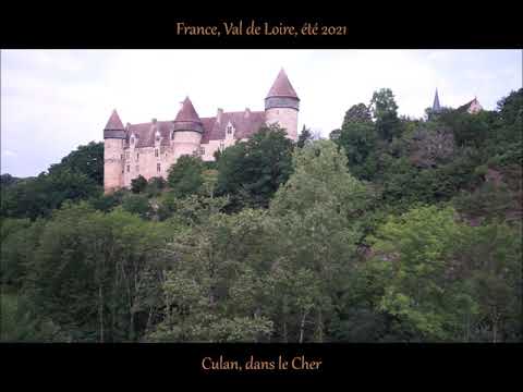 Culan, Son Château, Son Pont, Son Viaduc, dans le Cher, été, 2021, France, by HabariSalam
