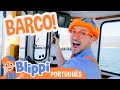 Blippi Explora um Táxi Aquático! | Episódios Completos | Blippi em Português | Vídeos Educativos