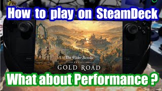 Elden Scrolls Online on SteamDeck