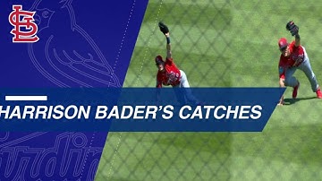 Harrison Bader Makes Identical Diving Catches Against the Nats