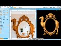 Beautiful Camel mirror frame design