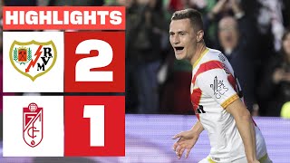 Rayo Vallecano 2 - 1 Granada Cf Resumen Laliga Ea Sports