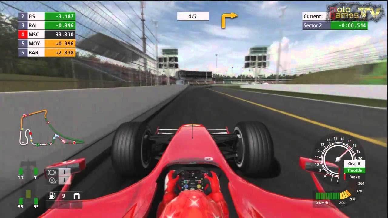 success lever idea Formula One Championship PS3 - Michael Schumacher Onboard Race on  Hockenheim - YouTube