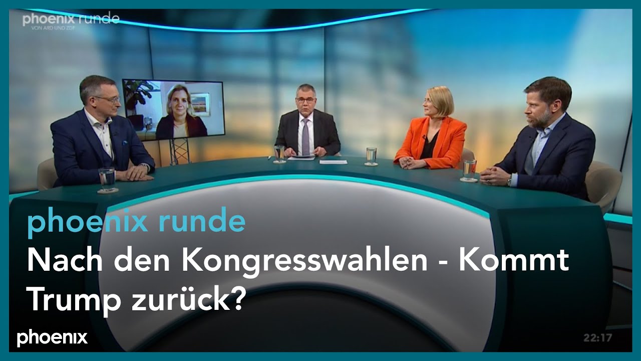 Phoenix Runde phoenix Runde: Nach den Kongresswahlen - Kommt Trump zurück? - YouTube