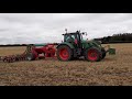 Sabre tine + Caddy cover crop into barley stubble